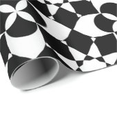 花と星の包み紙 ラッピングペーパー (ロールコーナー)