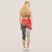 花と木の眺めに1922年ヒルマ カプリレギンス (裏面)