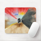 花と木の眺めに1922年ヒルマ マウスパッド (マウス)