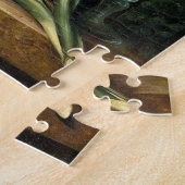 花と果実の付いた静かな生活ジェルズエレケマ ジグソーパズル (側面)