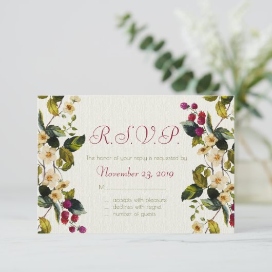 花と果実の応答カード 出欠カード (スタンド正面)