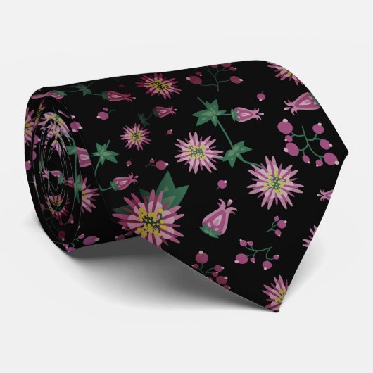 花と果実の霧 ネクタイ (ロール)