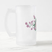 花と果実の霧 フロストグラスビールジョッキ (左)