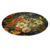 花と果実を持つ静物詩 カッティングボード (角)