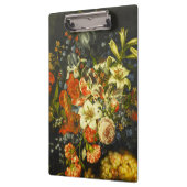 花と果実を持つ静物詩 クリップボード (左)