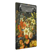 花と果実を持つ静物詩 ミニクリップボード (アングル)