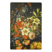 花と果実を持つ静物詩 ミニクリップボード (裏面)