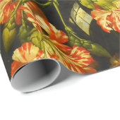 花と果実を持つ静物詩 ラッピングペーパー (ロールコーナー)