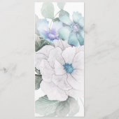 花と果実フローラメニューティール(緑がかった色)D476 メニュー (裏面)