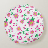 花と果実 ラウンドクッション (裏面)