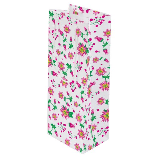 花と果実 ワインギフトバッグ (正面アングル)