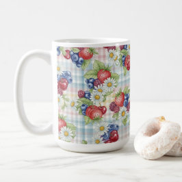 花と果物 コーヒーマグカップ