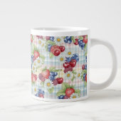 花と果物 ジャンボコーヒーマグカップ (右)