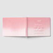 花と枠(ハート) ゲストブック (全面)