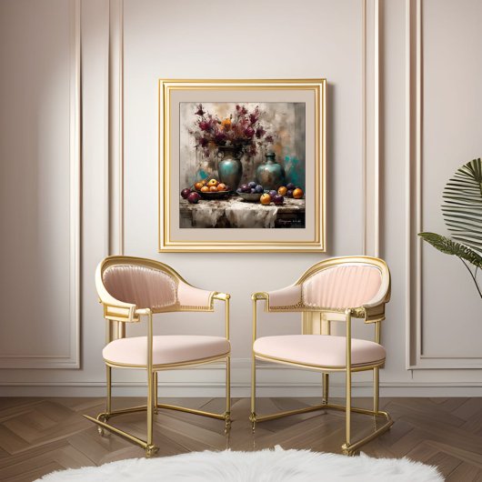 花と梅の静物詩 – プリント