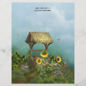 花と植物の販売フライヤー チラシ (裏面)