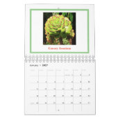 花と植物カレンダー2025 カレンダー (1月 2027)