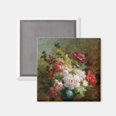 花と楽譜を持つ静物生活 マグネット (正面/裏面)