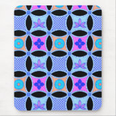 花と模様 マウスパッド (正面)