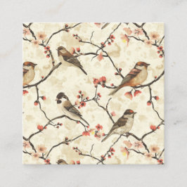 花と歌 スクエア名刺