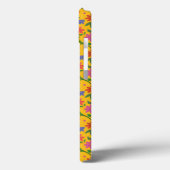 花と水玉模様オンイエローiPad Mini ケース Case-Mate iPhoneケース (裏面 / 左)