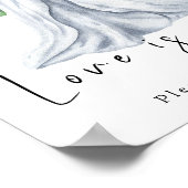 花と水色のドレス – 愛は甘い ポスター (角)