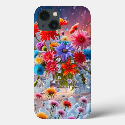 花と氷の結晶 Case-Mate iPhoneケース (裏面)