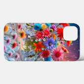 花と氷の結晶 Case-Mate iPhoneケース (裏面 (横))
