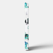花と海ガラス色きらきら光る Case-Mate iPhoneケース (裏面 / 左)