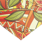 花と渦巻きP3 ショートテーブルランナー (コーナー)