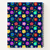花と点 ノートブック (裏面)