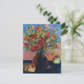 花と猫by Paul Gauguinヴィンテージファインアート (スタンド正面)