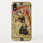 花と白い弓を持つ東洋天使 Case-Mate iPhoneケース (裏面)