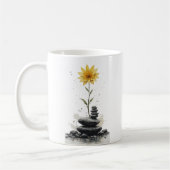 花と石のシンフォニー コーヒーマグカップ (左)