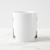 花と石のシンフォニー ジャンボコーヒーマグカップ (正面)