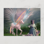 花と空想 ポストカード (正面)