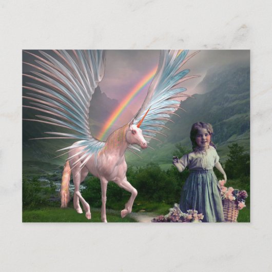 花と空想 ポストカード (正面)