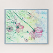 花と空気 ジグソーパズル (横)