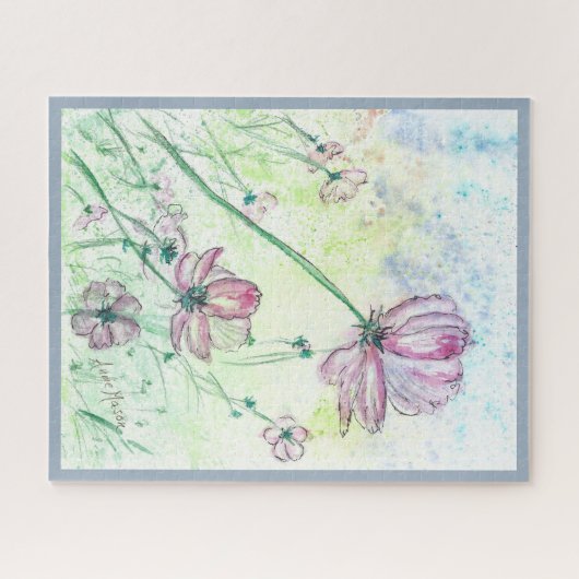 花と空気 ジグソーパズル (横)