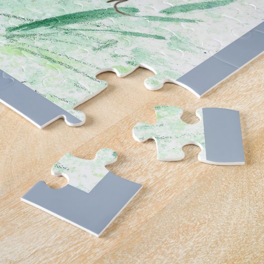 花と空気 ジグソーパズル (側面)