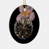 花と結晶 セラミックオーナメント (右)