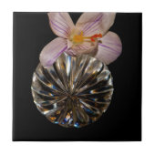 花と結晶 タイル (正面)