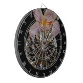 花と結晶 ダーツボード (正面左)