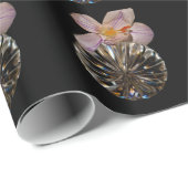 花と結晶 ラッピングペーパー (ロールコーナー)