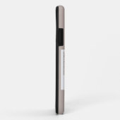 花と絵画ワイングラスの光を持つ花瓶 Case-Mate iPhoneケース (裏面/右)