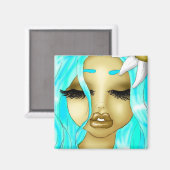 花と美しい マグネット (正面/裏面)