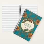 花と羽の日記とイエス ノートブック (内側)