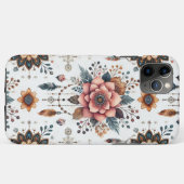 花と羽毛 Case-Mate iPhoneケース (裏面(横))