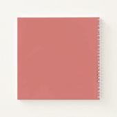 花と羽 ノートブック (裏面)