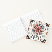 花と羽 ノートブック (内部)